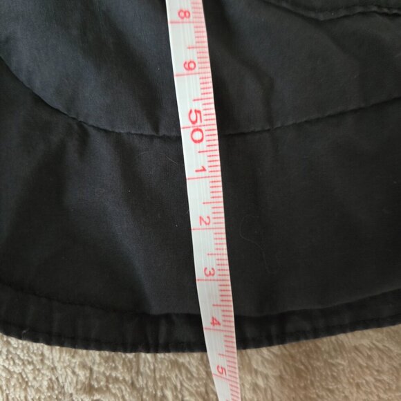 Lapargay Black Sleeveless Zip-Up Hooded Vest Jacket size S - Picture 14 of 16